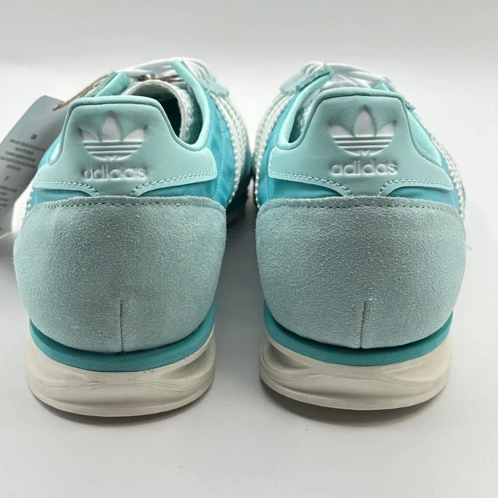 Women's Adidas SL 72 OG Shoes Easy Mint / Semi Flash Aqua / Off White JI0199 NEW - Picture 4 of 10